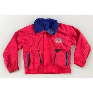 Vintage 80s Mountain Goat Bud Ski Team Reversible Ski Jacket Men’s Large